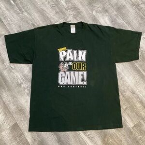Vintage UND Fighting Sioux T-Shirt Size XL North Dakota 2002 Football SUPER RARE